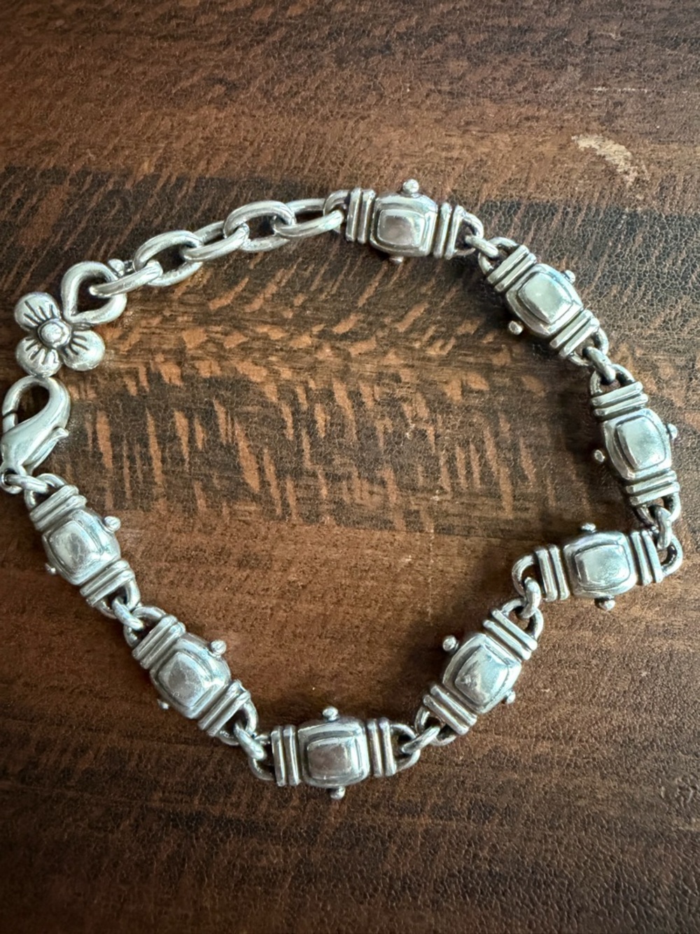 Brighton Women's Silver-Tone Decorative Link Bracelet